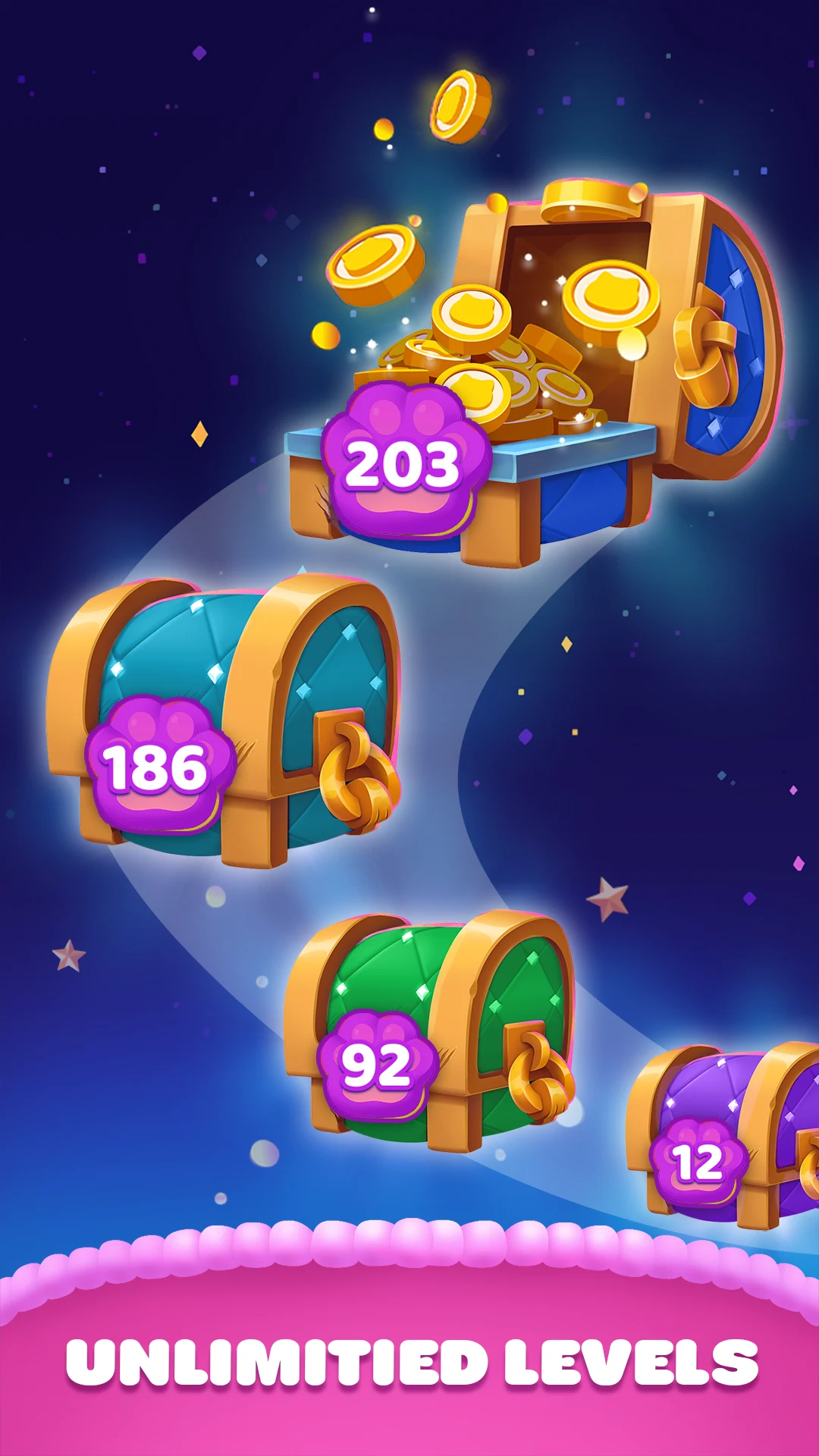Color Sort Water Purrfect Puzz screenshot